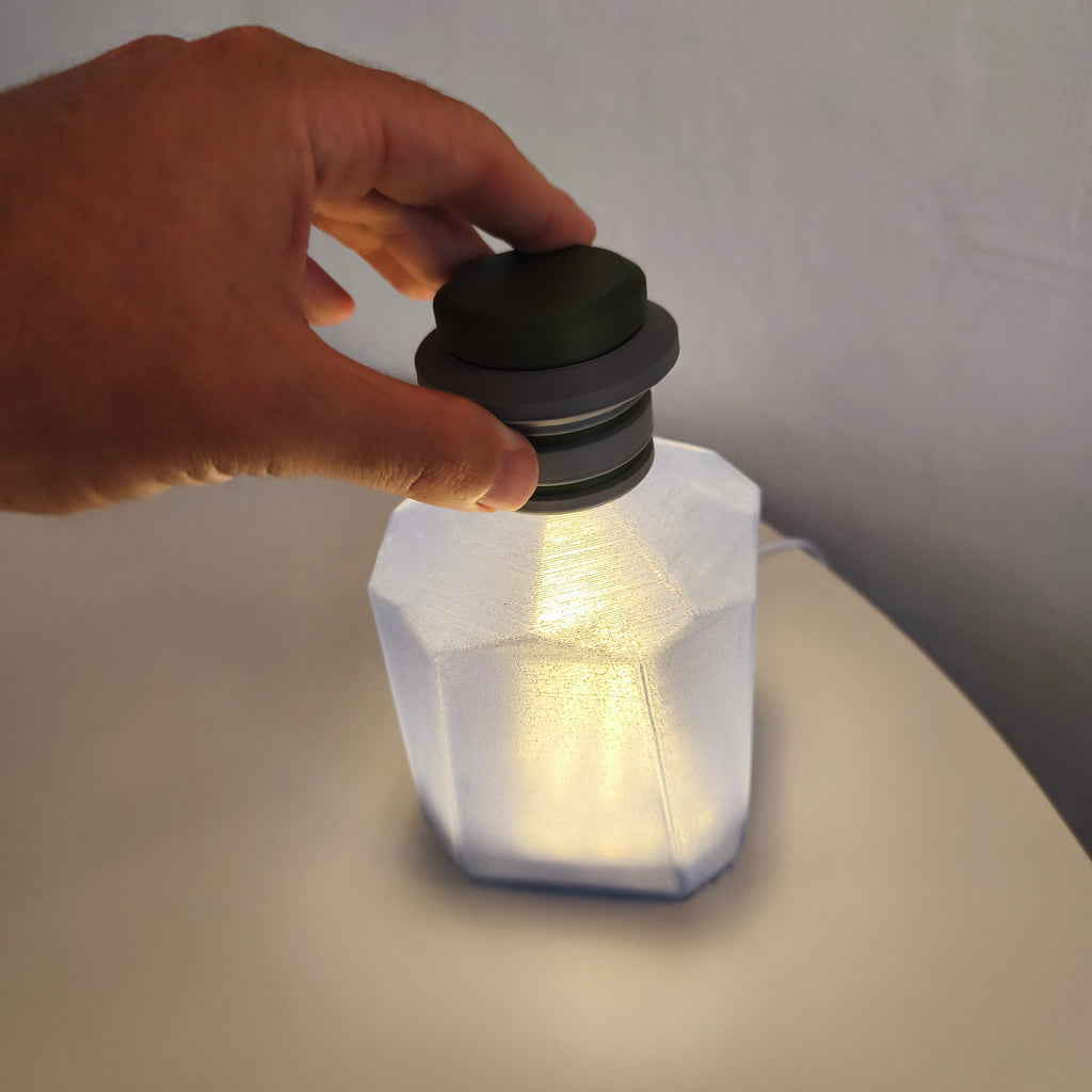 Gaming Potion Lamp — vy 5, Bordslampa Skenloft