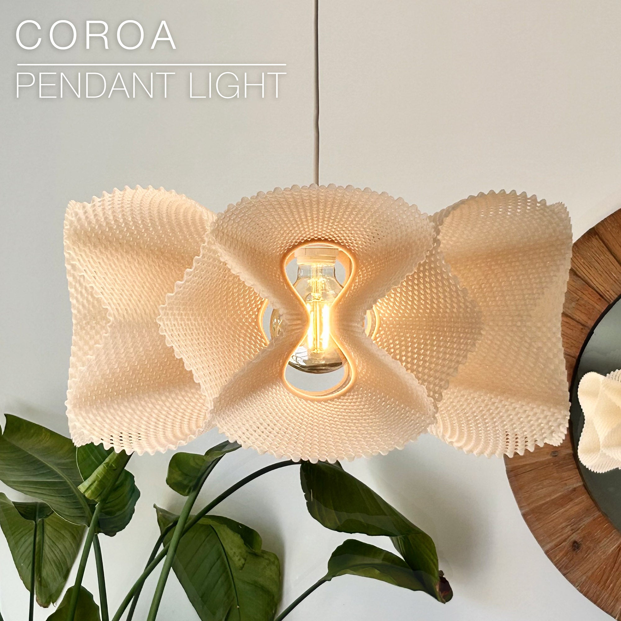 COROA Pendant Light — Pendellampa från Skenloft, handgjord i Sverige