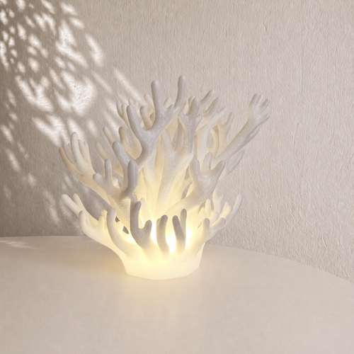 Coral Lamp — Bordslampa från Skenloft, handgjord i Sverige