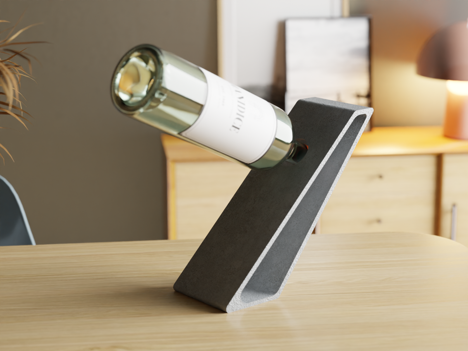 LevitaVin Wine Holder — Vinhållare från Skenloft, handgjord i Sverige