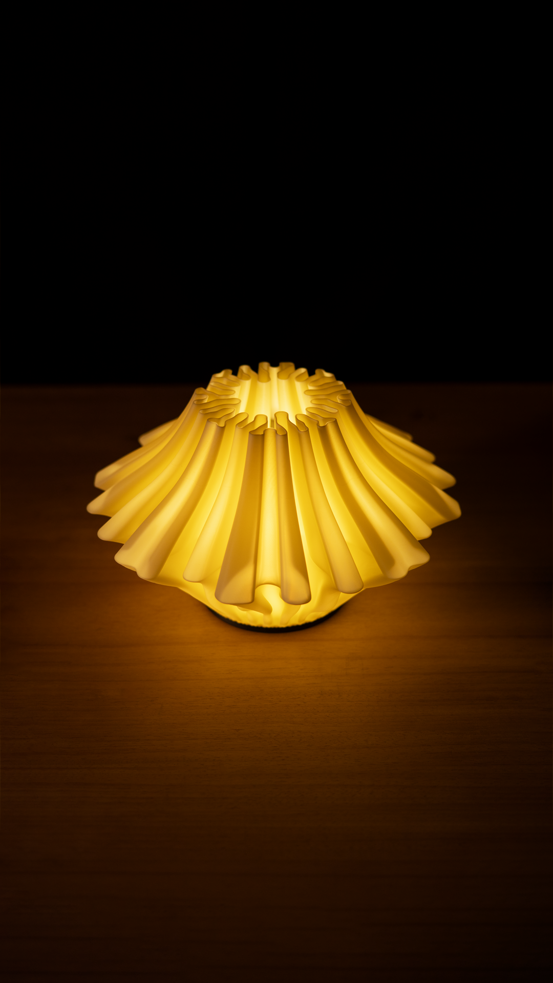 Zoan Table Lamp detalj — unik design, handgjord